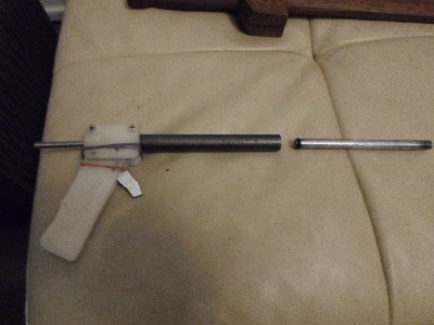 Just need a lever, and a barrel now...