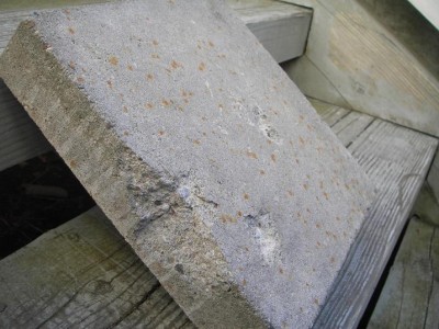 Pic 3.JPG (80.29 KiB) Viewed 3590 times This concrete block is 11inx11inx2.5in and was shot with paintball size ballbearings