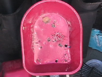 wheel barrow thing died